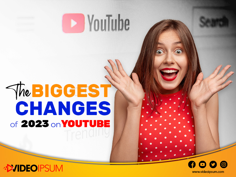 The Biggest Changes of 2023 on YouTube